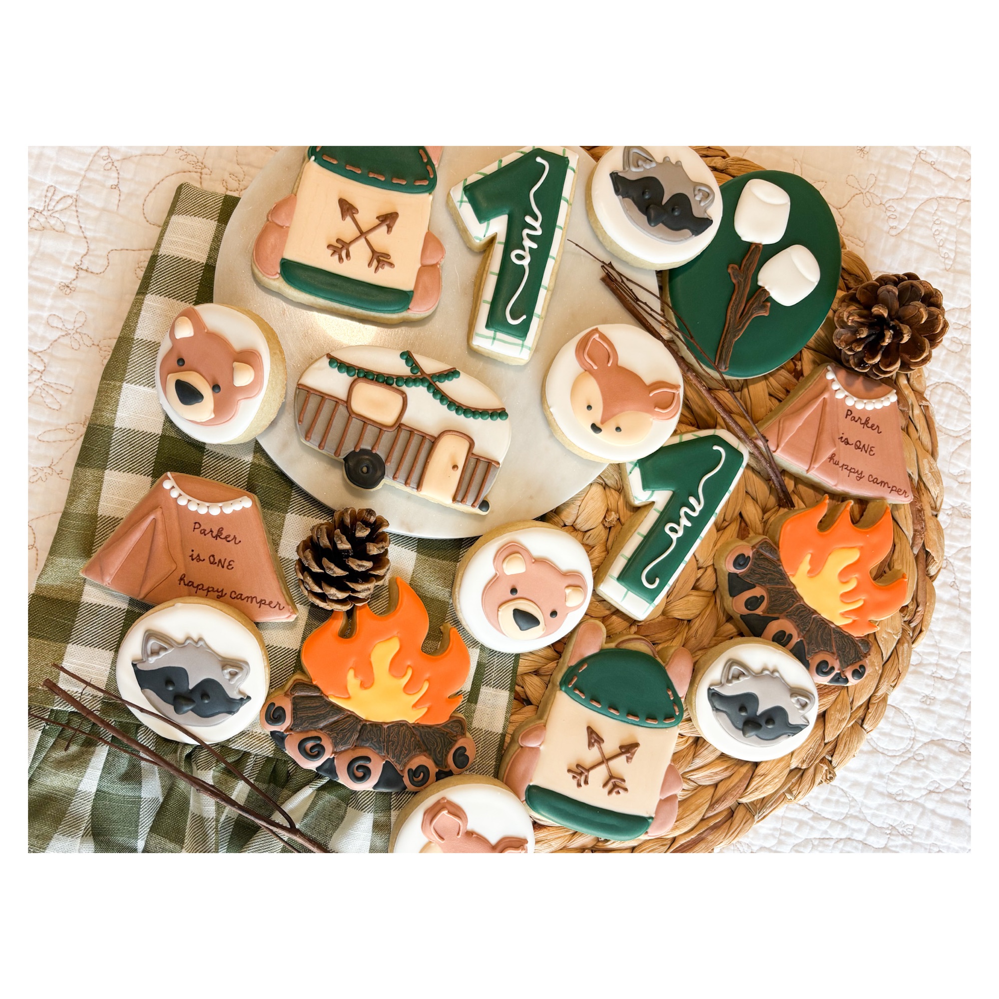 Woodland First Birthday
